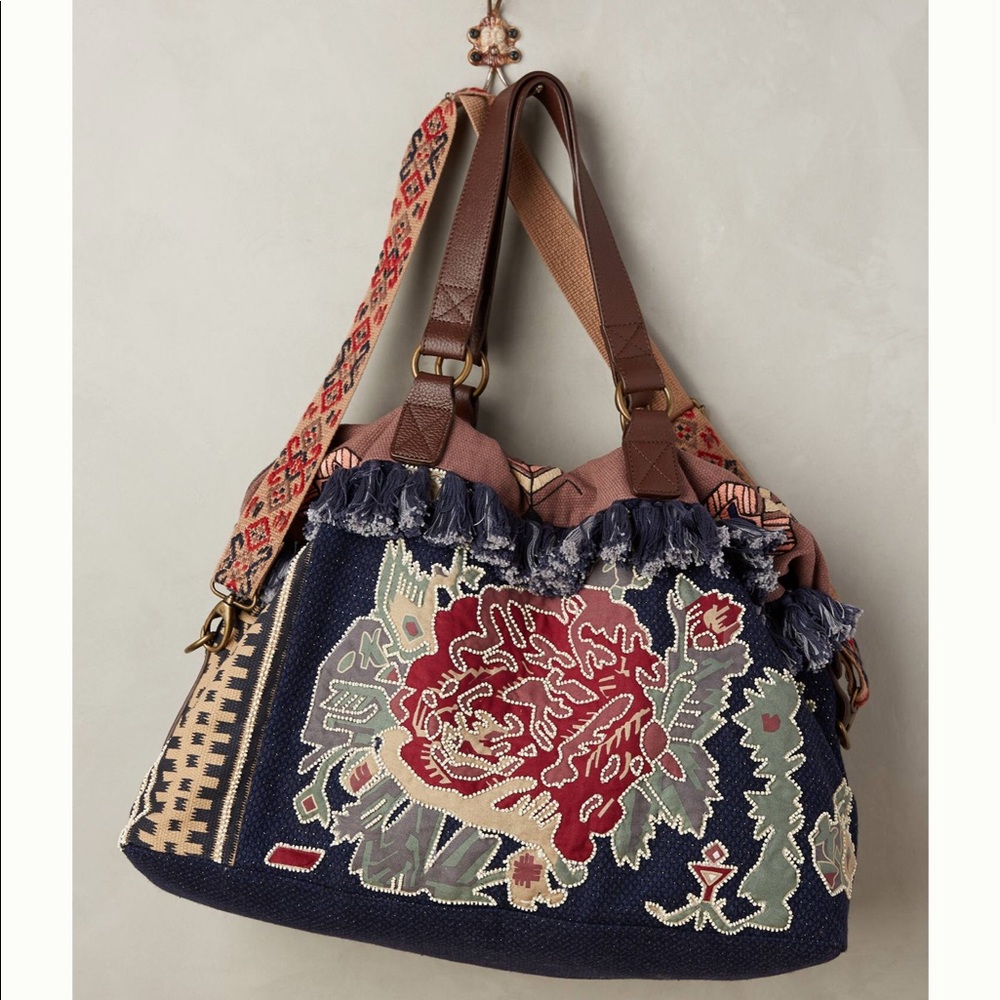 Jasper & Jeera Lulworth Beaded Weekender Tote